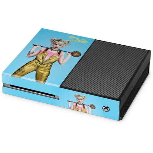 DC Comics Harley Quinn Movie Charcater Poster Xbox One Console Skin